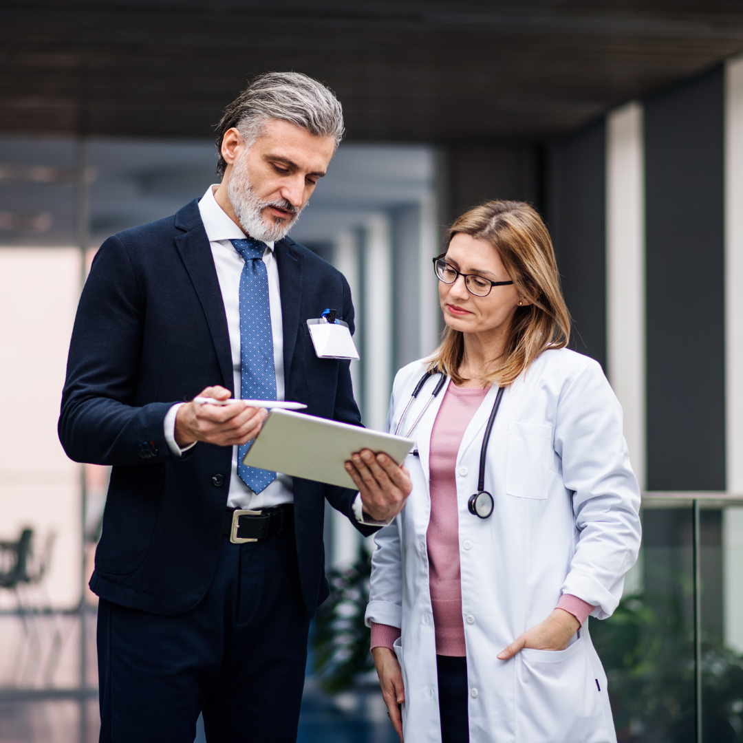 Doctors discussing